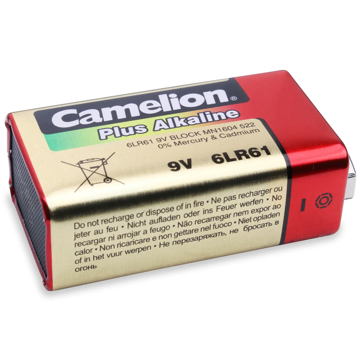 9-Volt-Blockbatterie